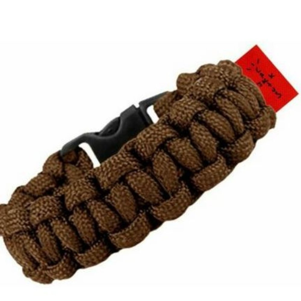TRAVIS SCOTT Cactus Jack Cross Brown Bracelet SS21 Astroworld paracord